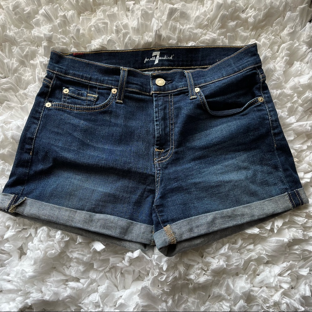 7 For All Mankind Denim Shorts